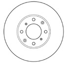 Disc frana 15601 MAPCO - Disc frana