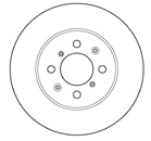 Disc frana 15602 MAPCO - Disc frana