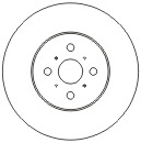 Disc frana 15617 MAPCO - Disc frana