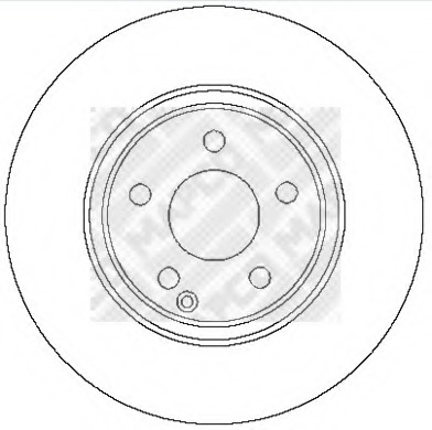Disc frana 15812 MAPCO - Frana disc Disc frana 15812 MAPCO - Frana disc