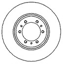 Disc frana 15855 MAPCO - Disc frana