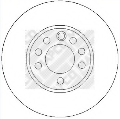 Disc frana 25708 MAPCO - Disc frana Disc frana 25708 MAPCO - Disc frana