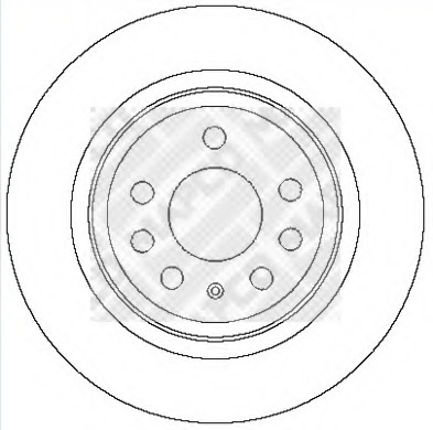 Disc frana 25710 MAPCO - Frana disc Disc frana 25710 MAPCO - Frana disc
