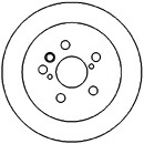 Disc frana 45557 MAPCO - Disc frana