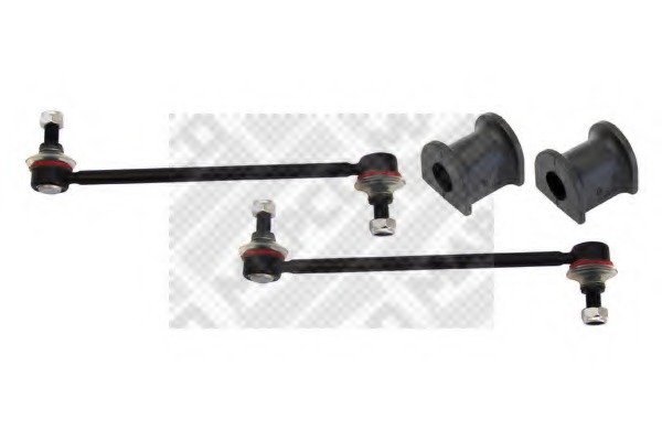 Set reparatie, bucsa bara stabilizatoare 53718/2HPS MAPCO - Bieleta antiruliu / bara stabilizatoare