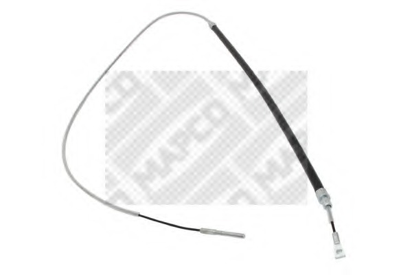 Cablu, frana de parcare 5664 MAPCO - Maneta/ cablu