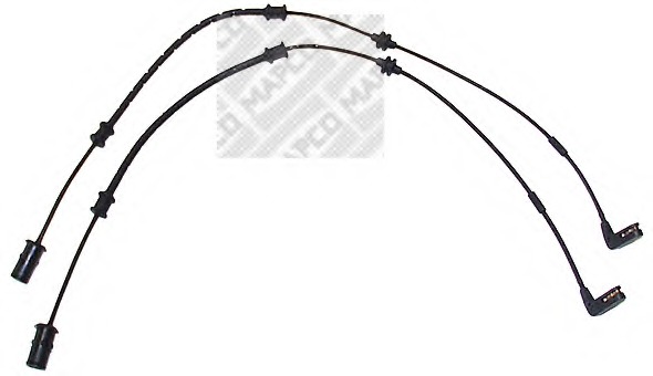 senzor de avertizare,uzura placute de frana 56706 MAPCO - Componente/ accesorii frana