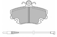 set placute frana,frana disc 6377 MAPCO - Frana disc