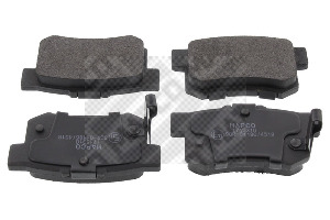 set placute frana,frana disc 6529 MAPCO - Frana disc