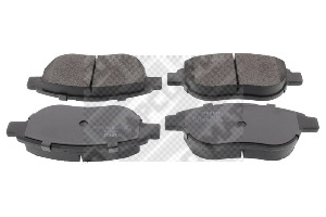 set placute frana,frana disc 6548 MAPCO - Frana disc