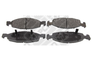 set placute frana,frana disc 6578 MAPCO - Frana disc