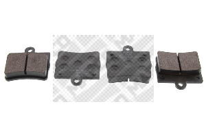 set placute frana,frana disc 6780 MAPCO - Set placute frana set placute frana,frana disc 6780 MAPCO - Set placute frana