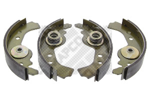 Set saboti frana 8027 MAPCO - Material frictiune sabot frana/ sabot frana