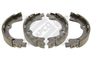 Set saboti frana 8556 MAPCO - Material frictiune sabot frana/ sabot frana