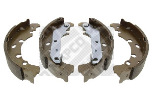Set saboti frana 8760 MAPCO - Material frictiune sabot frana/ sabot frana