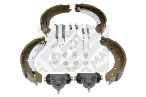Set frana, frana tambur 9739 MAPCO - Frana tambur Set frana, frana tambur 9739 MAPCO - Frana tambur