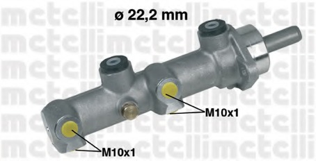 Pompa centrala, frana 05-0091 METELLI - Pompa centrala frana