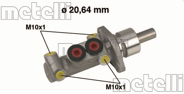 Pompa centrala, frana 05-0277 METELLI - Pompa centrala frana Pompa centrala, frana 05-0277 METELLI - Pompa centrala frana