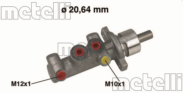 Pompa centrala, frana 05-0416 METELLI - Pompa centrala frana Pompa centrala, frana 05-0416 METELLI - Pompa centrala frana