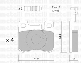 set placute frana,frana disc 22-0566-0K METELLI - Frana disc set placute frana,frana disc 22-0566-0K METELLI - Frana disc