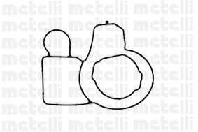 pompa apa 24-1039 METELLI - Pompa apa/ garnitura