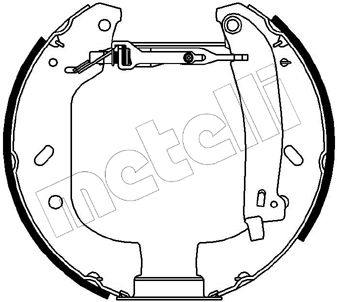 Set saboti frana 51-0066 METELLI - Material frictiune sabot frana/ sabot frana Set saboti frana 51-0066 METELLI - Material frictiune sabot frana/ sabot frana
