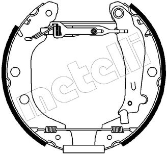 Set saboti frana 51-0096 METELLI - Material frictiune sabot frana/ sabot frana Set saboti frana 51-0096 METELLI - Material frictiune sabot frana/ sabot frana