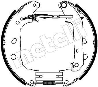 Set saboti frana 51-0230 METELLI - Material frictiune sabot frana/ sabot frana Set saboti frana 51-0230 METELLI - Material frictiune sabot frana/ sabot frana