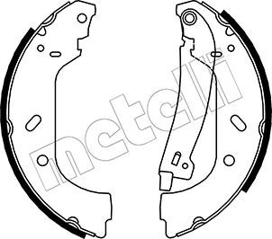 Set saboti frana 53-0074Y METELLI - Material frictiune sabot frana/ sabot frana Set saboti frana 53-0074Y METELLI - Material frictiune sabot frana/ sabot frana