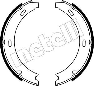 Set saboti frana, frana de mana 53-0233 METELLI - Frana tambur Set saboti frana, frana de mana 53-0233 METELLI - Frana tambur