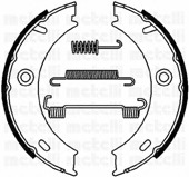 Set saboti frana, frana de mana 53-0240K METELLI - Frana de mana
