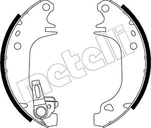 Set saboti frana 53-0343Y METELLI - Material frictiune sabot frana/ sabot frana Set saboti frana 53-0343Y METELLI - Material frictiune sabot frana/ sabot frana
