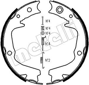 Set saboti frana 53-0387K METELLI - Material frictiune sabot frana/ sabot frana Set saboti frana 53-0387K METELLI - Material frictiune sabot frana/ sabot frana