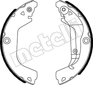 Set saboti frana 53-0484 METELLI - Material frictiune sabot frana/ sabot frana Set saboti frana 53-0484 METELLI - Material frictiune sabot frana/ sabot frana
