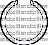 Set saboti frana 53-0491 METELLI - Material frictiune sabot frana/ sabot frana Set saboti frana 53-0491 METELLI - Material frictiune sabot frana/ sabot frana