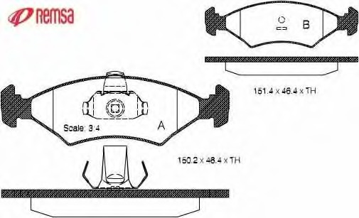 set placute frana,frana disc 0119.10 METZGER - Set placute frana set placute frana,frana disc 0119.10 METZGER - Set placute frana