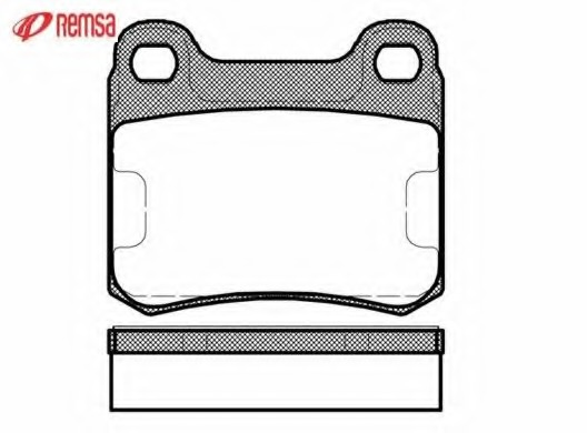 set placute frana,frana disc 0157.10 METZGER - Frana disc set placute frana,frana disc 0157.10 METZGER - Frana disc