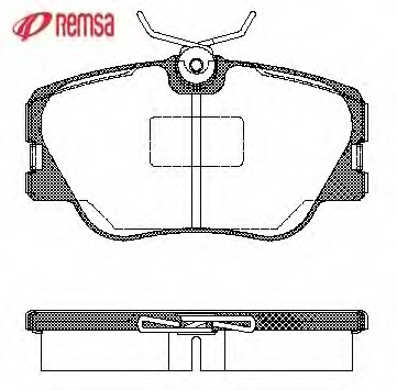 set placute frana,frana disc 0189.00 METZGER - Frana disc set placute frana,frana disc 0189.00 METZGER - Frana disc