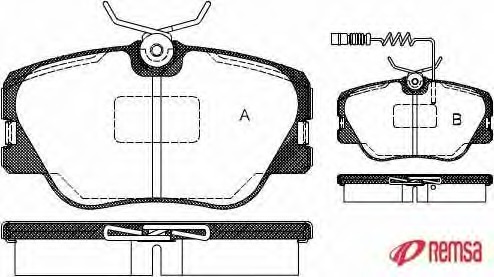 set placute frana,frana disc 0189.02 METZGER - Frana disc set placute frana,frana disc 0189.02 METZGER - Frana disc