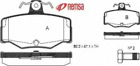 set placute frana,frana disc 0343.00 METZGER - Frana disc set placute frana,frana disc 0343.00 METZGER - Frana disc