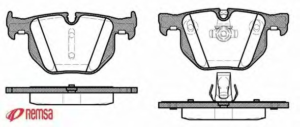 set placute frana,frana disc 0381.60 METZGER - Frana disc set placute frana,frana disc 0381.60 METZGER - Frana disc
