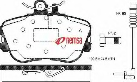 set placute frana,frana disc 0445.02 METZGER - Set placute frana set placute frana,frana disc 0445.02 METZGER - Set placute frana