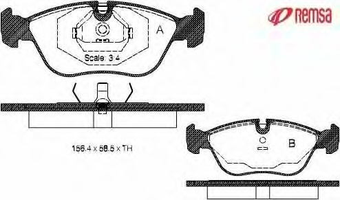 set placute frana,frana disc 0446.00 METZGER - Frana disc set placute frana,frana disc 0446.00 METZGER - Frana disc