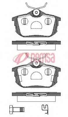 set placute frana,frana disc 0605.12 METZGER - Set placute frana set placute frana,frana disc 0605.12 METZGER - Set placute frana
