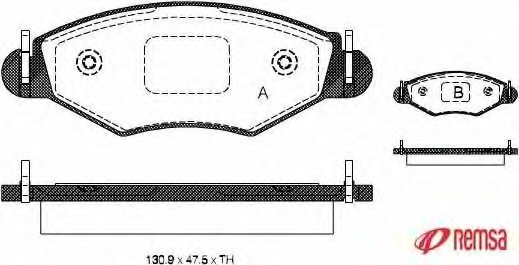 set placute frana,frana disc 0643.20 METZGER - Frana disc set placute frana,frana disc 0643.20 METZGER - Frana disc