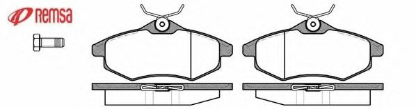 set placute frana,frana disc 0881.00 METZGER - Frana disc set placute frana,frana disc 0881.00 METZGER - Frana disc