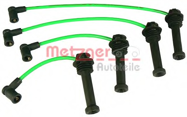 Set cablaj aprinder 0883013 METZGER - Fisa bujie