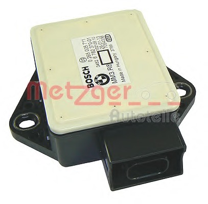 Senzor, acceleratie longitudinala/transversala 0900569 METZGER - Control al dinamicii de rulare Senzor, acceleratie longitudinala/transversala 0900569 METZGER - Control al dinamicii de rulare