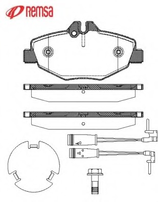 set placute frana,frana disc 0990.02 METZGER - Frana disc set placute frana,frana disc 0990.02 METZGER - Frana disc