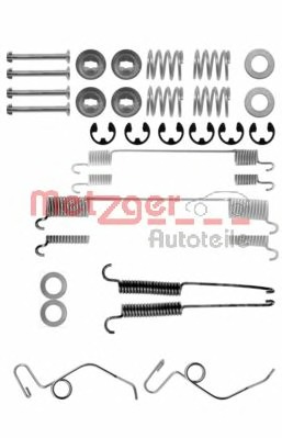 Set accesorii, sabot de frana 105-0642 METZGER Set accesorii, sabot de frana 105-0642 METZGER
